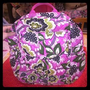 Pink floral Vera Bradley backpack